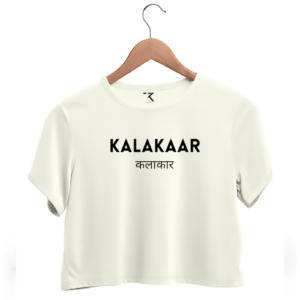 Kalakaar Crop T-shirt Women