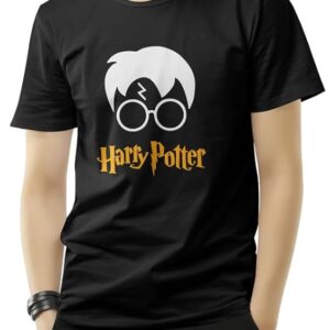 Trendkari Unisex Harry Potter Graphic Printed T-Shirt